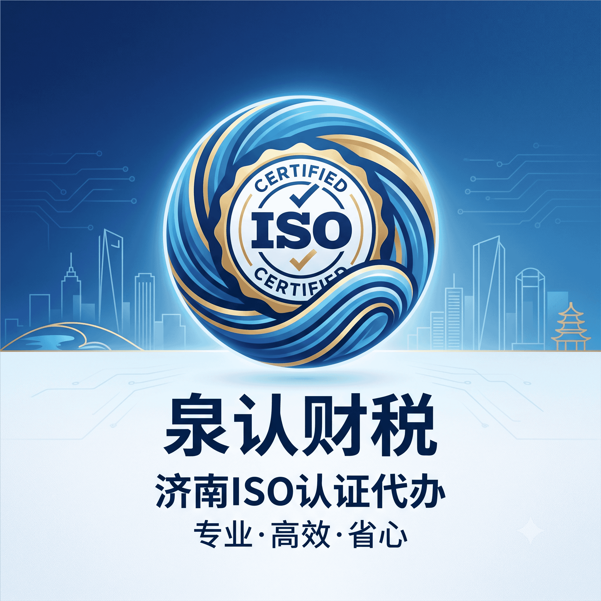 济南ISO认证代办指南，泉认财税帮助少走弯路